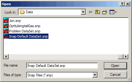 Select Default Dataset